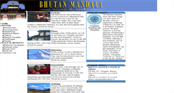 Desktop Screenshot of bhutanmandala.com